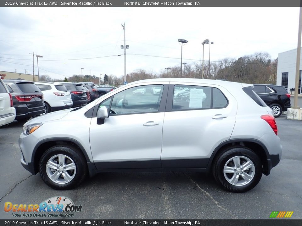 2019 Chevrolet Trax LS AWD Silver Ice Metallic / Jet Black Photo #2