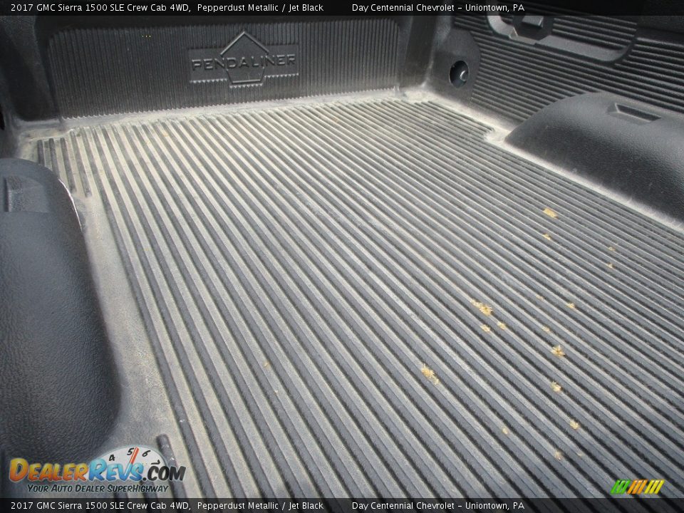 2017 GMC Sierra 1500 SLE Crew Cab 4WD Pepperdust Metallic / Jet Black Photo #13