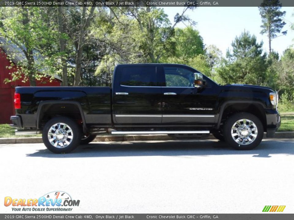2019 GMC Sierra 2500HD Denali Crew Cab 4WD Onyx Black / Jet Black Photo #2
