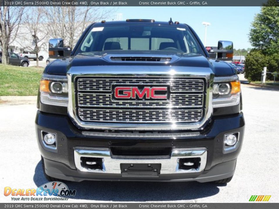 2019 GMC Sierra 2500HD Denali Crew Cab 4WD Onyx Black / Jet Black Photo #4