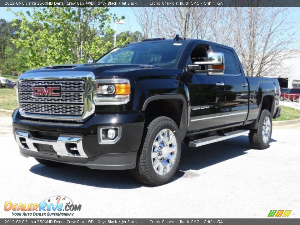2019 GMC Sierra 2500HD Denali Crew Cab 4WD Onyx Black / Jet Black Photo #5