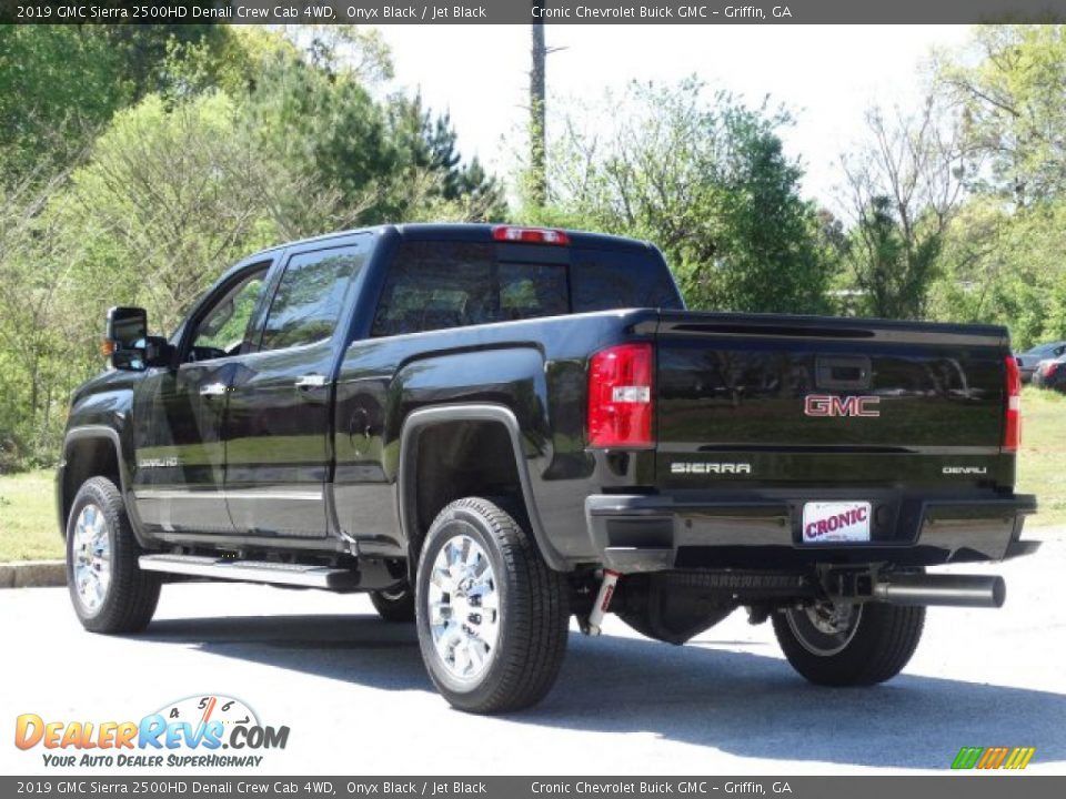 2019 GMC Sierra 2500HD Denali Crew Cab 4WD Onyx Black / Jet Black Photo #6
