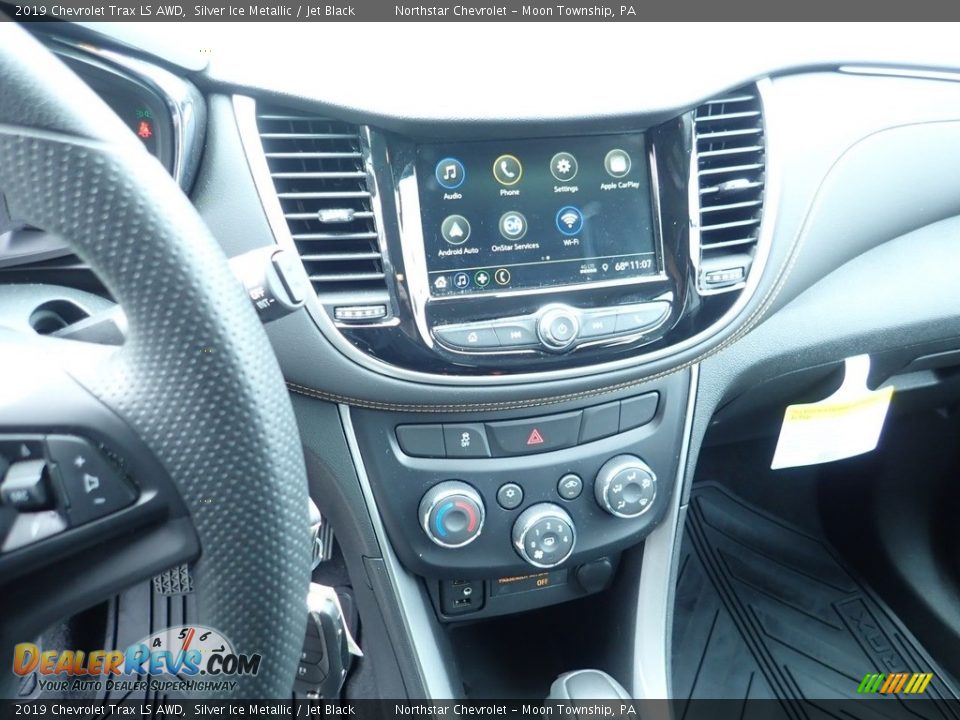 2019 Chevrolet Trax LS AWD Silver Ice Metallic / Jet Black Photo #17