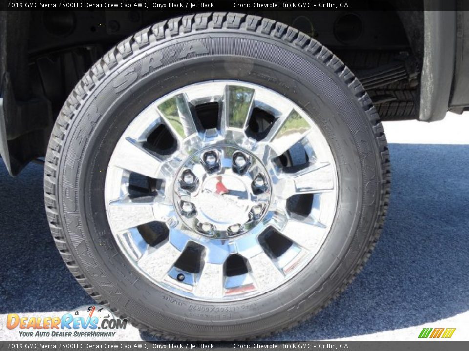 2019 GMC Sierra 2500HD Denali Crew Cab 4WD Onyx Black / Jet Black Photo #11