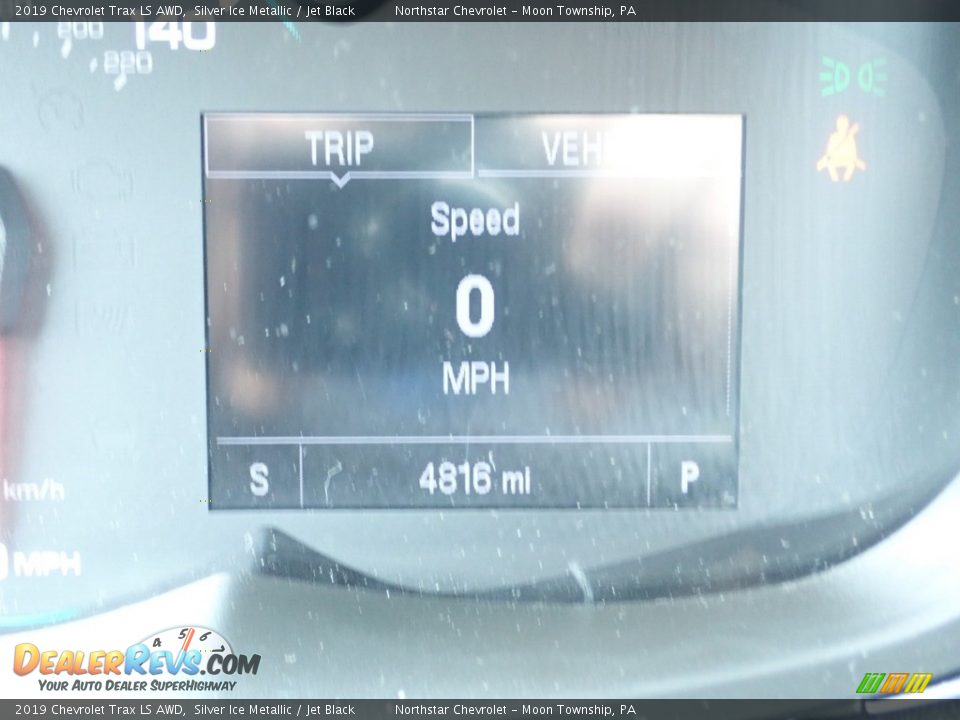 2019 Chevrolet Trax LS AWD Silver Ice Metallic / Jet Black Photo #19