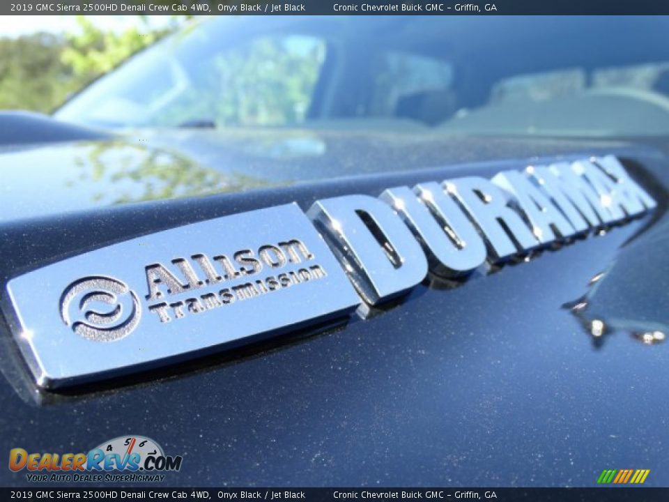 2019 GMC Sierra 2500HD Denali Crew Cab 4WD Onyx Black / Jet Black Photo #13