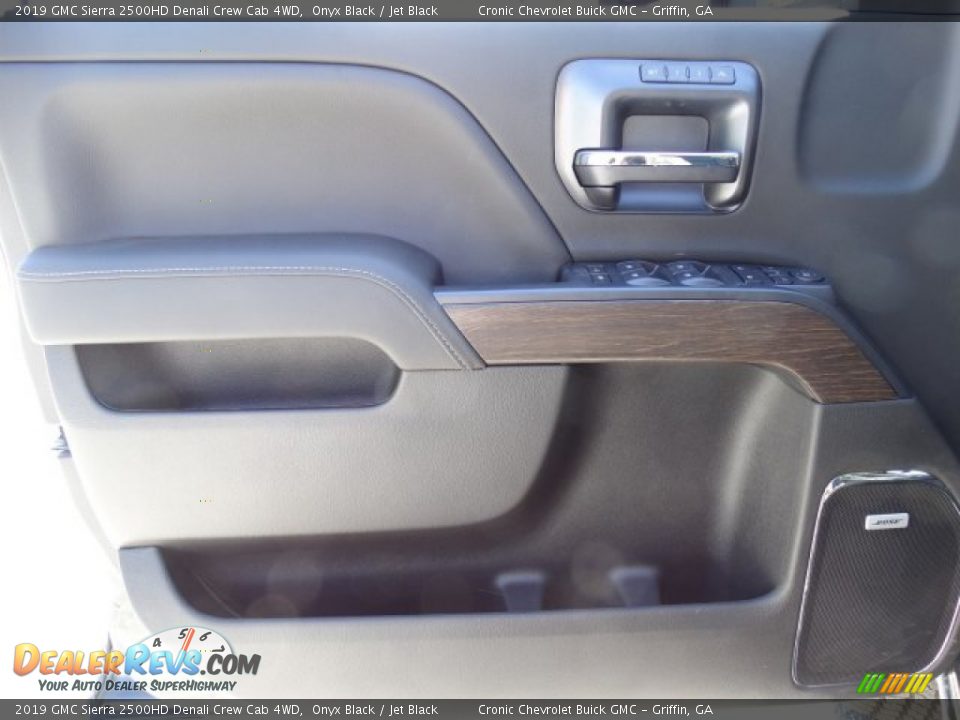 2019 GMC Sierra 2500HD Denali Crew Cab 4WD Onyx Black / Jet Black Photo #15