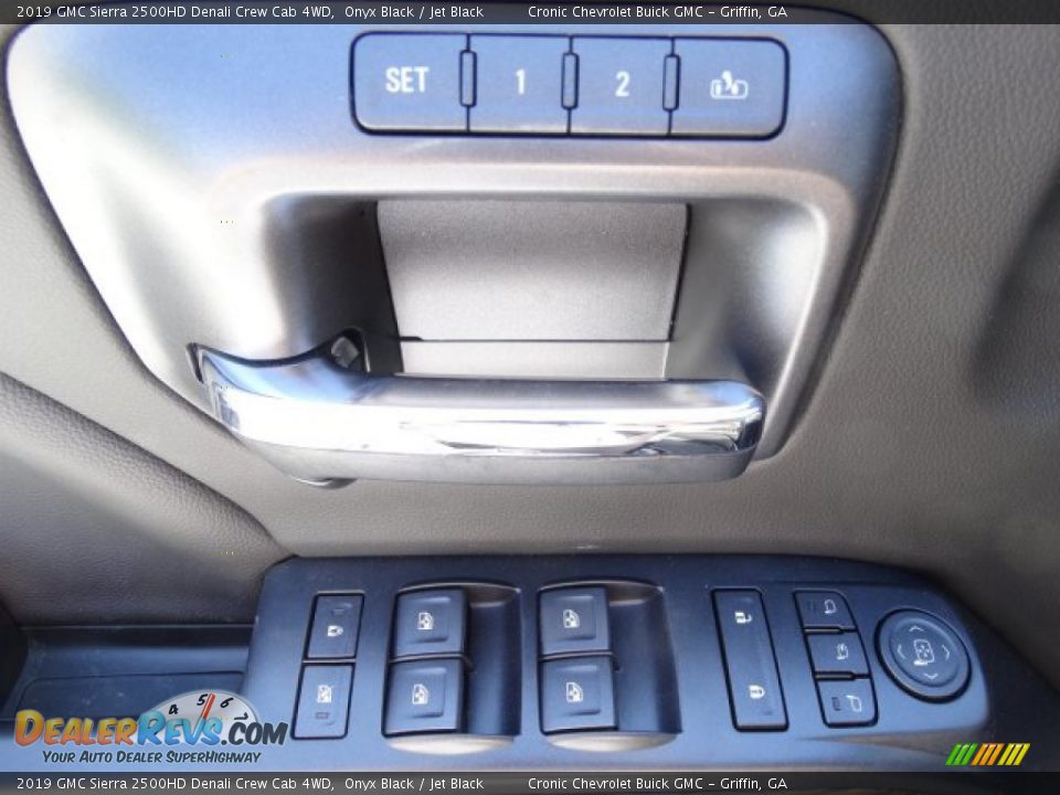 2019 GMC Sierra 2500HD Denali Crew Cab 4WD Onyx Black / Jet Black Photo #16