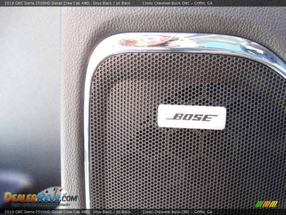 2019 GMC Sierra 2500HD Denali Crew Cab 4WD Onyx Black / Jet Black Photo #17