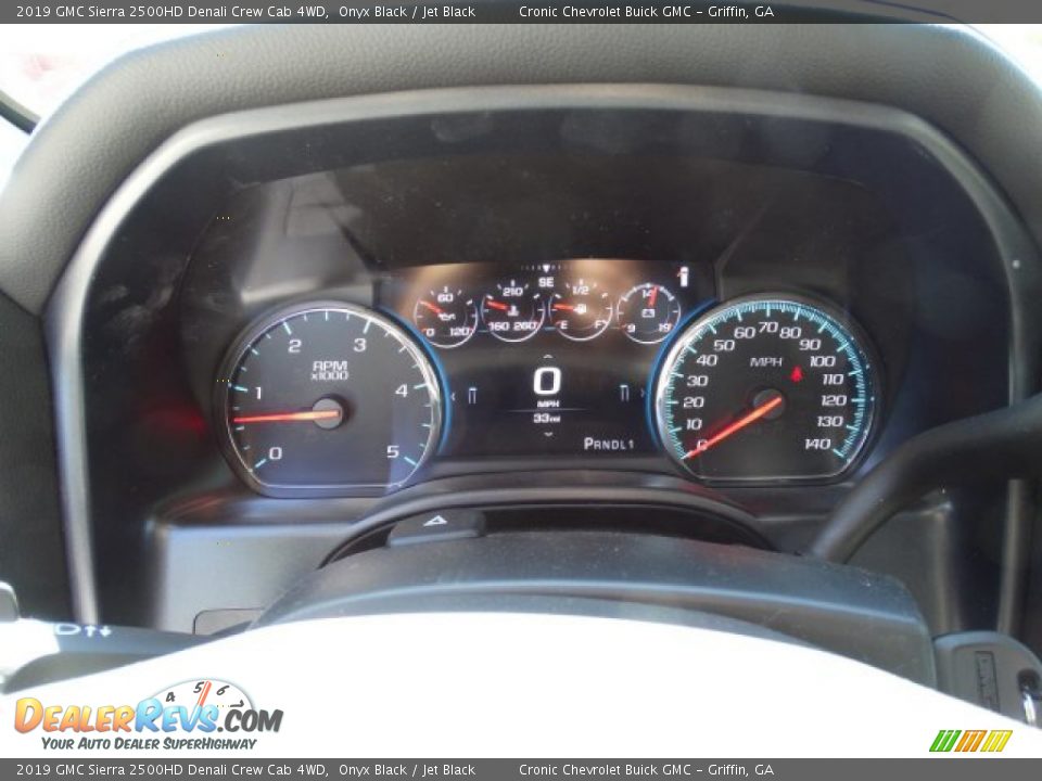2019 GMC Sierra 2500HD Denali Crew Cab 4WD Onyx Black / Jet Black Photo #21