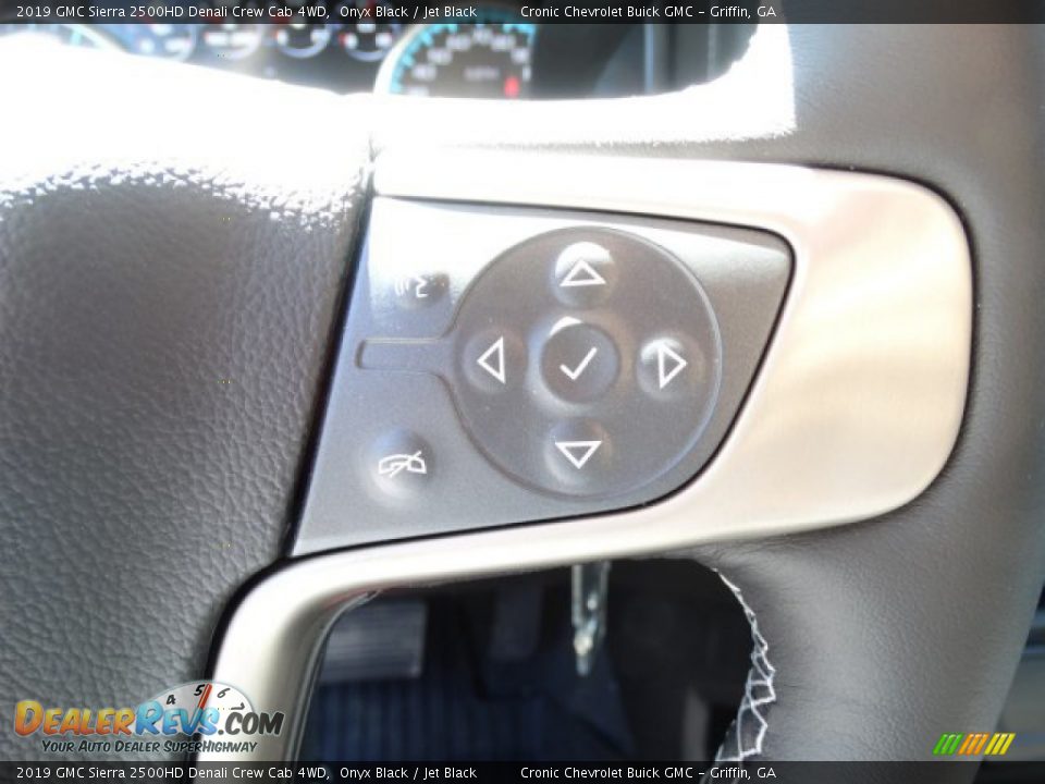 2019 GMC Sierra 2500HD Denali Crew Cab 4WD Onyx Black / Jet Black Photo #22