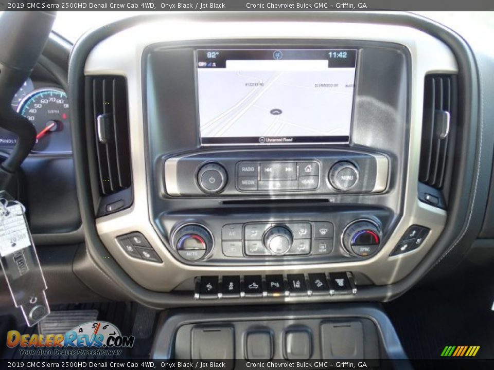 2019 GMC Sierra 2500HD Denali Crew Cab 4WD Onyx Black / Jet Black Photo #24