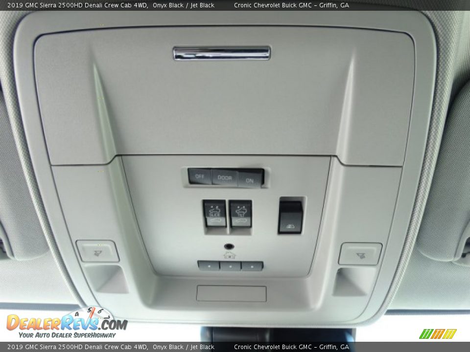 2019 GMC Sierra 2500HD Denali Crew Cab 4WD Onyx Black / Jet Black Photo #26