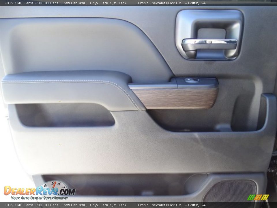 2019 GMC Sierra 2500HD Denali Crew Cab 4WD Onyx Black / Jet Black Photo #27