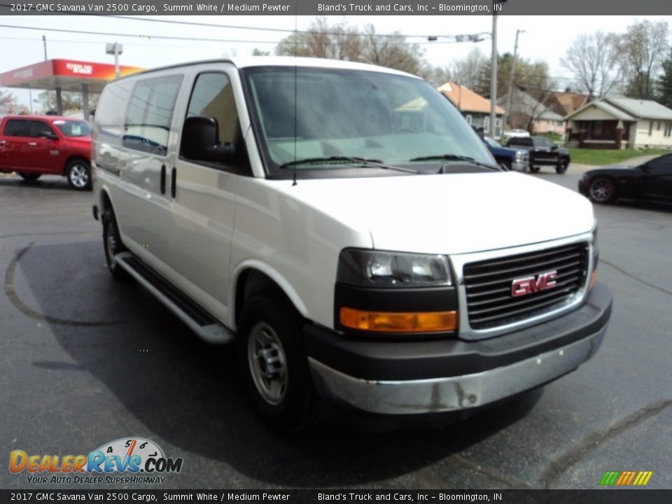 2017 GMC Savana Van 2500 Cargo Summit White / Medium Pewter Photo #5