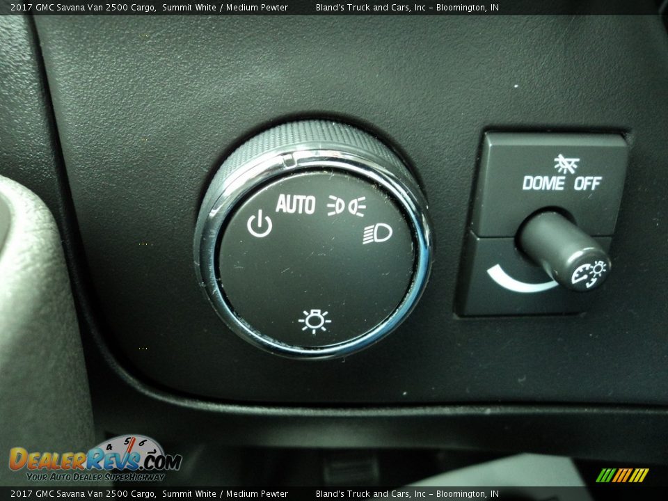 2017 GMC Savana Van 2500 Cargo Summit White / Medium Pewter Photo #10