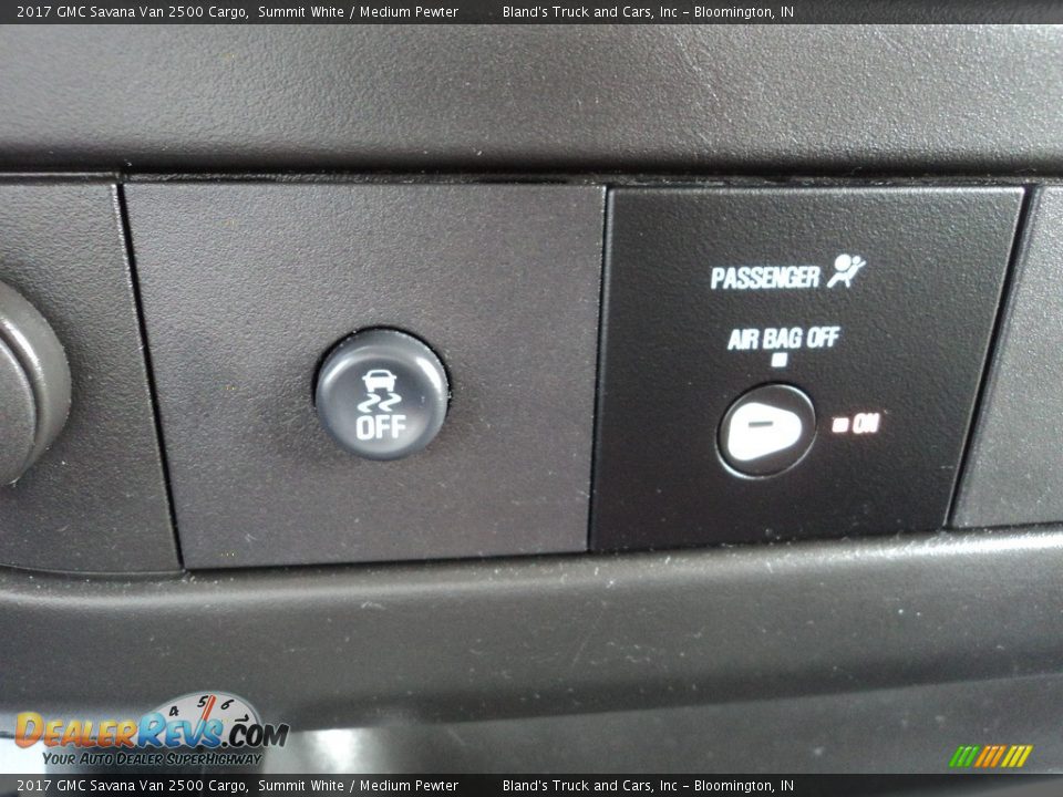 2017 GMC Savana Van 2500 Cargo Summit White / Medium Pewter Photo #20