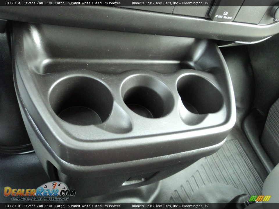 2017 GMC Savana Van 2500 Cargo Summit White / Medium Pewter Photo #22