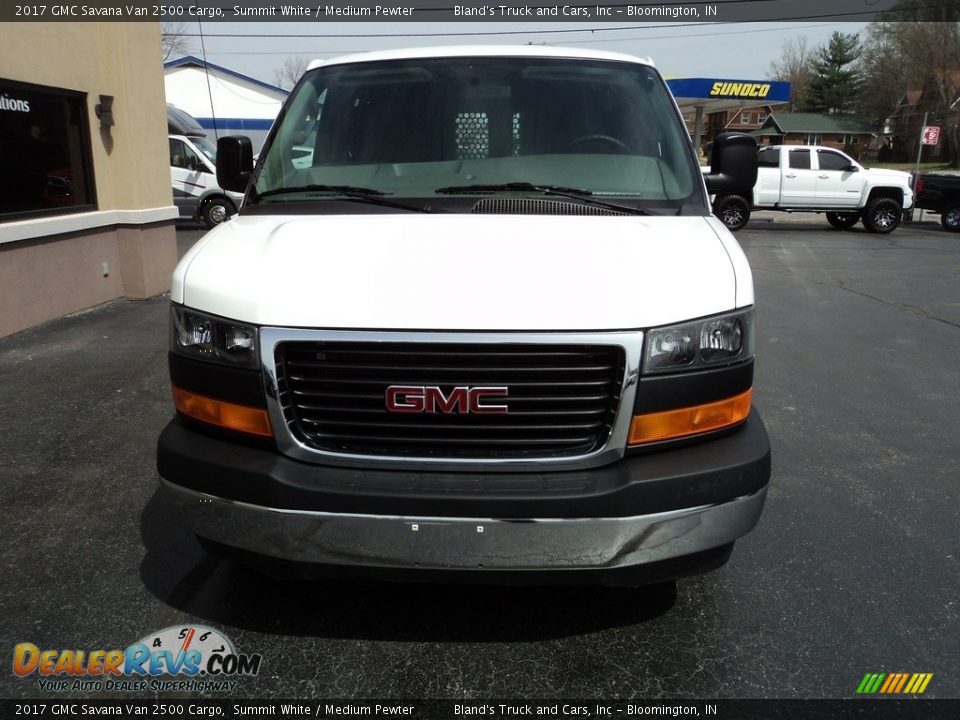 2017 GMC Savana Van 2500 Cargo Summit White / Medium Pewter Photo #25