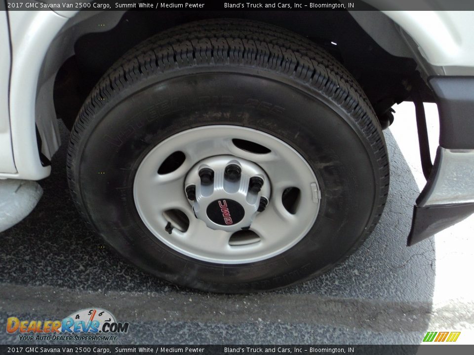 2017 GMC Savana Van 2500 Cargo Summit White / Medium Pewter Photo #26