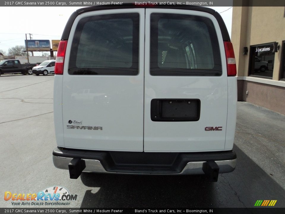 2017 GMC Savana Van 2500 Cargo Summit White / Medium Pewter Photo #27