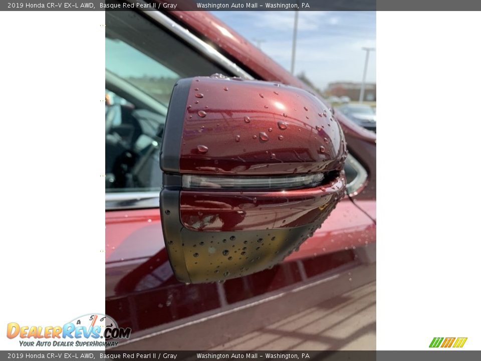 2019 Honda CR-V EX-L AWD Basque Red Pearl II / Gray Photo #30