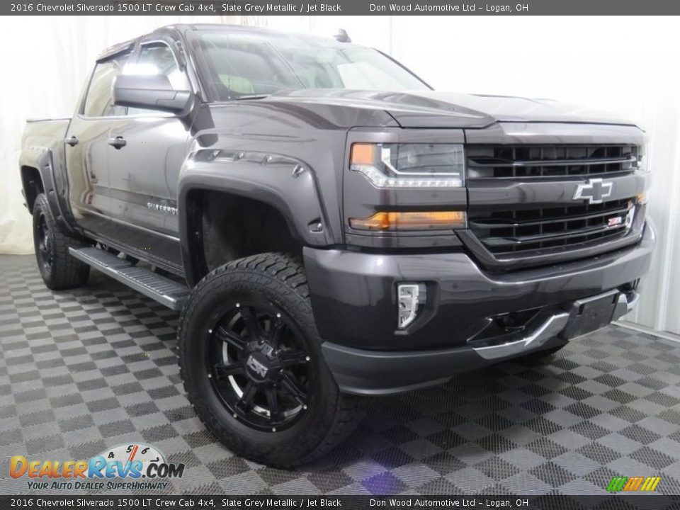 2016 Chevrolet Silverado 1500 LT Crew Cab 4x4 Slate Grey Metallic / Jet Black Photo #1