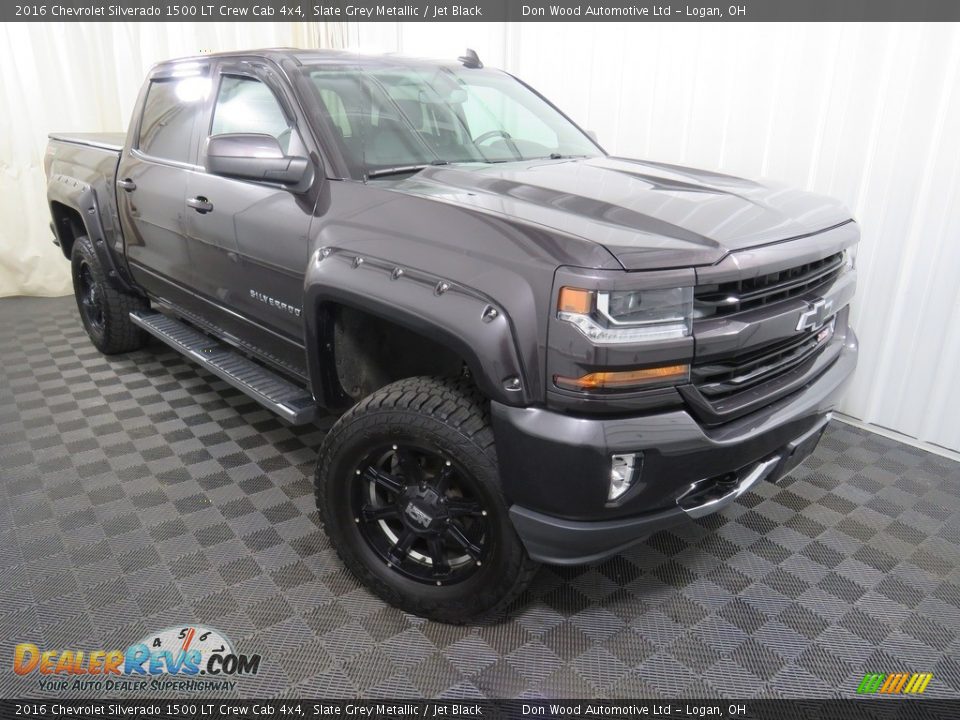 2016 Chevrolet Silverado 1500 LT Crew Cab 4x4 Slate Grey Metallic / Jet Black Photo #4