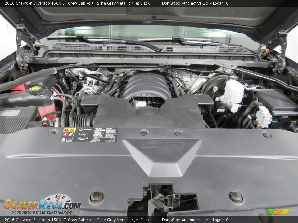 2016 Chevrolet Silverado 1500 LT Crew Cab 4x4 Slate Grey Metallic / Jet Black Photo #7