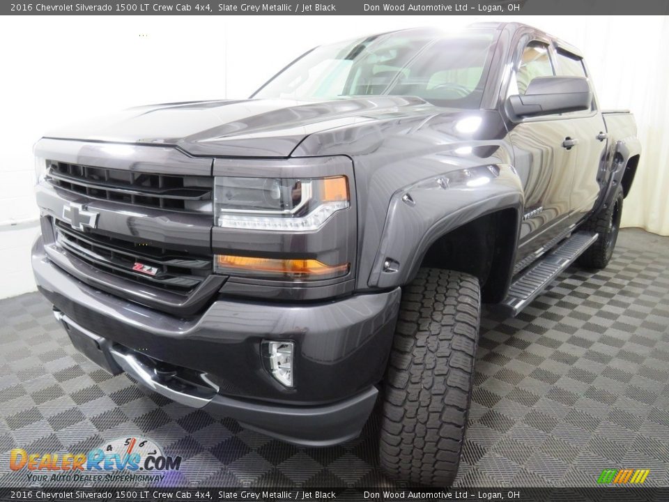 2016 Chevrolet Silverado 1500 LT Crew Cab 4x4 Slate Grey Metallic / Jet Black Photo #8