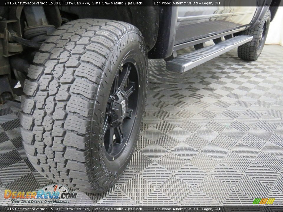 2016 Chevrolet Silverado 1500 LT Crew Cab 4x4 Slate Grey Metallic / Jet Black Photo #9