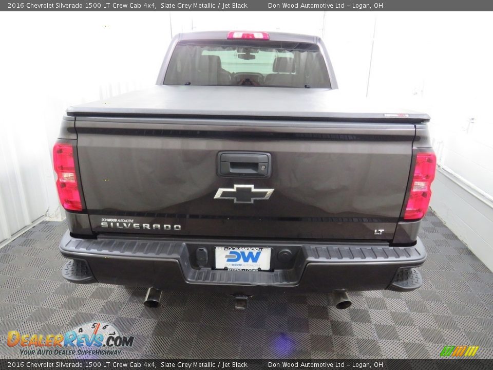 2016 Chevrolet Silverado 1500 LT Crew Cab 4x4 Slate Grey Metallic / Jet Black Photo #12