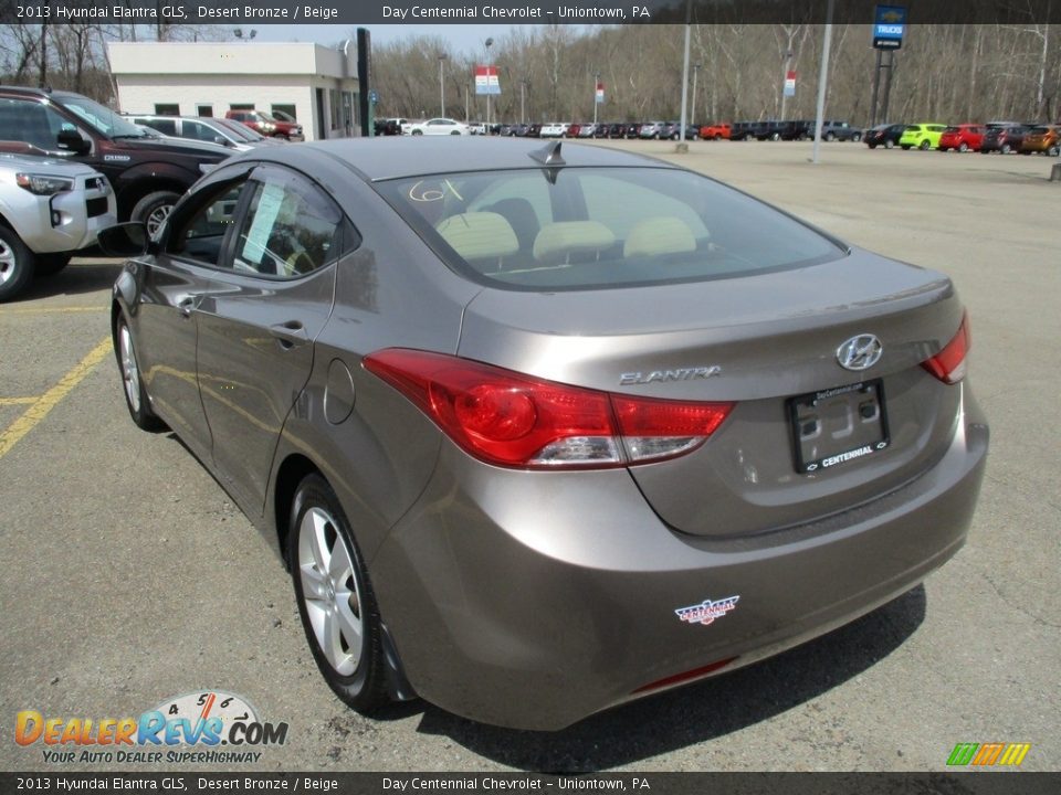 2013 Hyundai Elantra GLS Desert Bronze / Beige Photo #3