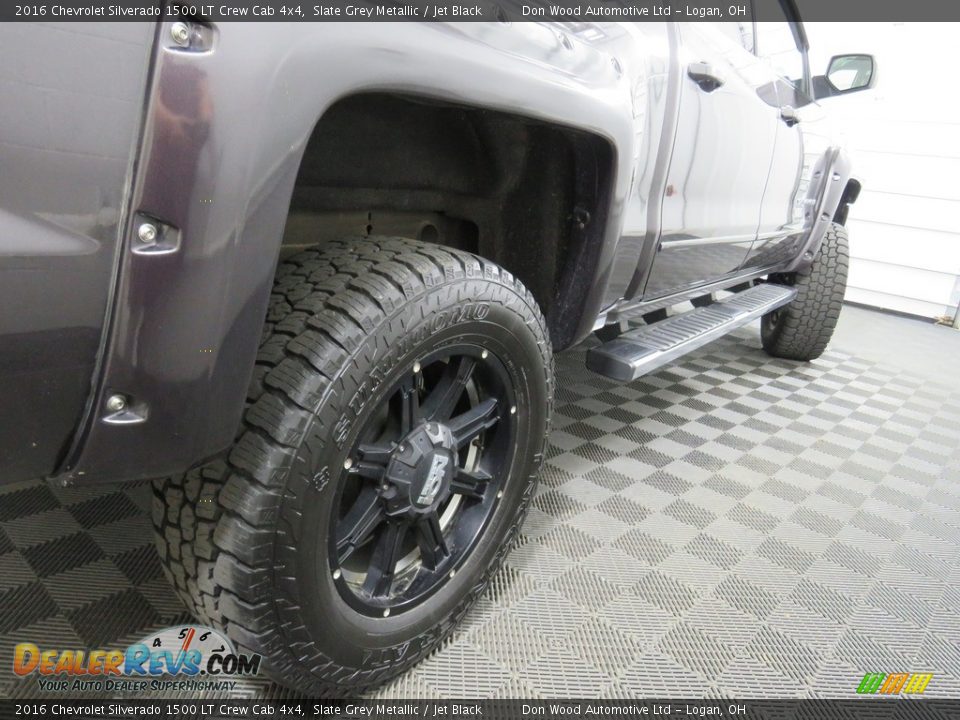 2016 Chevrolet Silverado 1500 LT Crew Cab 4x4 Slate Grey Metallic / Jet Black Photo #16