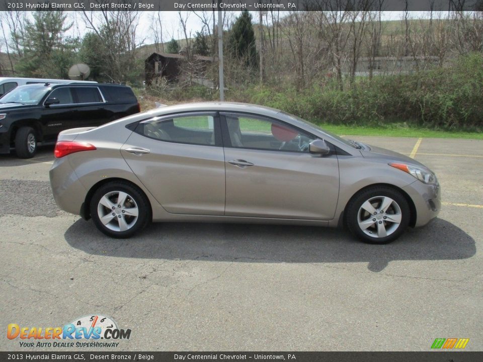 2013 Hyundai Elantra GLS Desert Bronze / Beige Photo #6