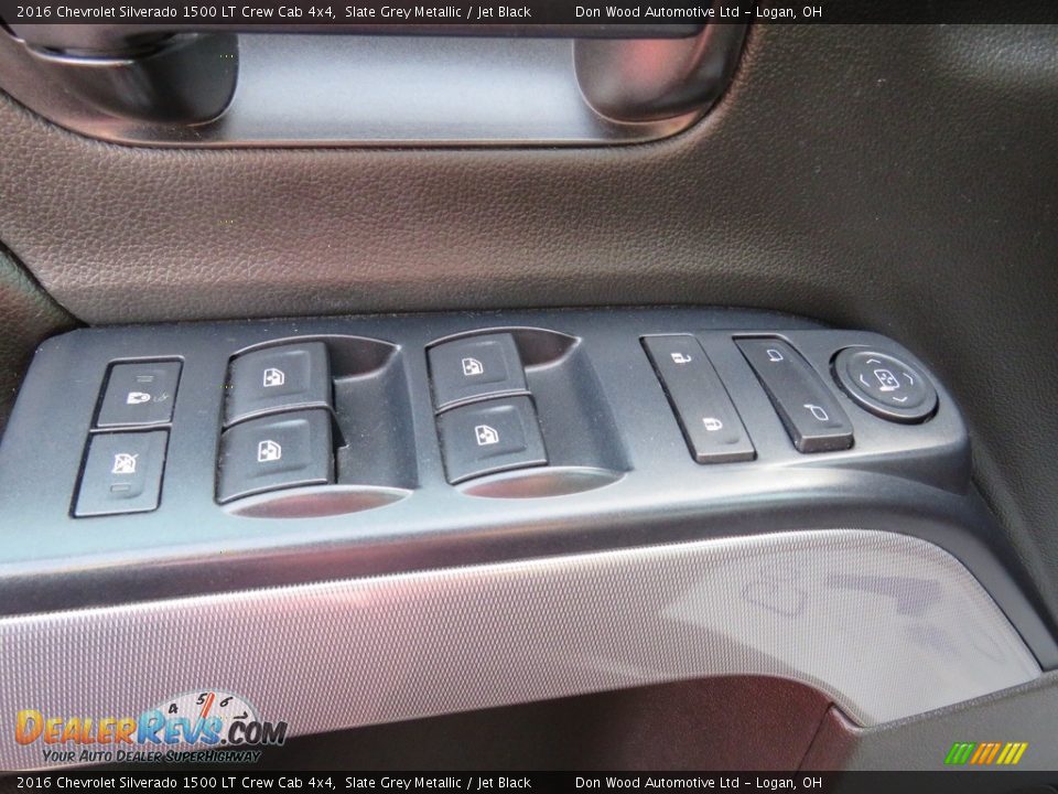 2016 Chevrolet Silverado 1500 LT Crew Cab 4x4 Slate Grey Metallic / Jet Black Photo #17