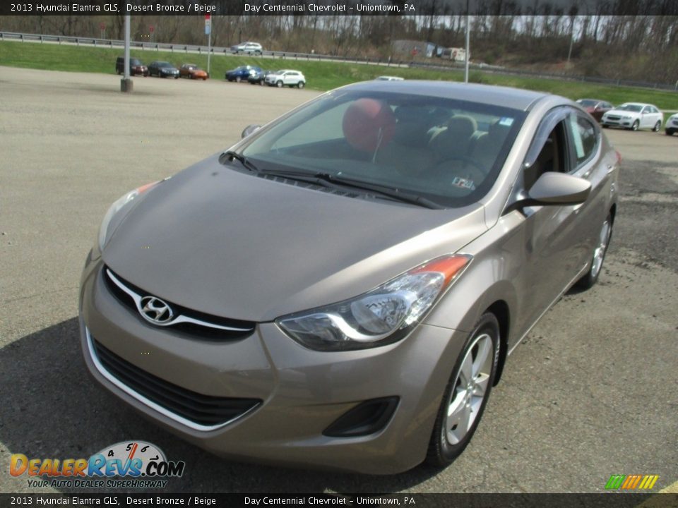 2013 Hyundai Elantra GLS Desert Bronze / Beige Photo #7