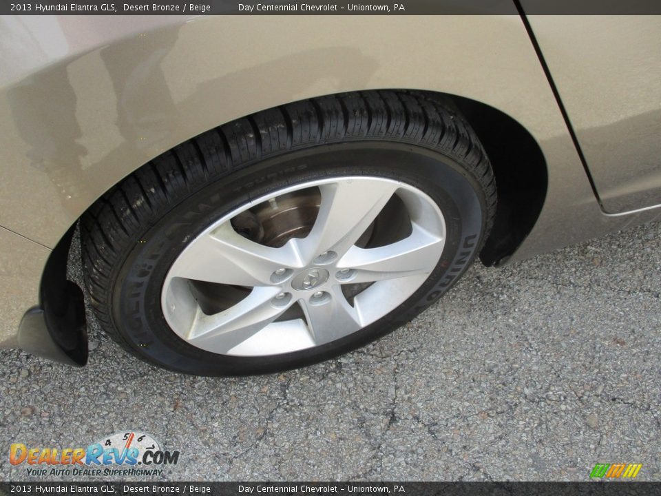 2013 Hyundai Elantra GLS Desert Bronze / Beige Photo #9
