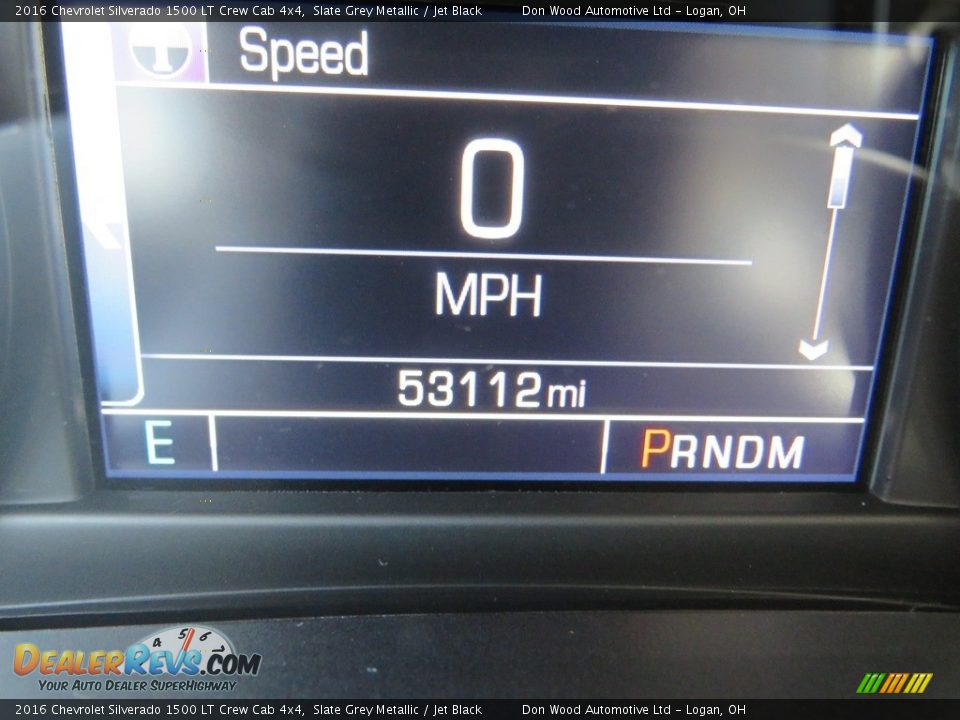 2016 Chevrolet Silverado 1500 LT Crew Cab 4x4 Slate Grey Metallic / Jet Black Photo #20