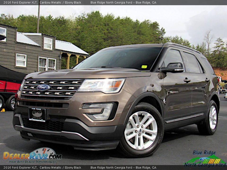 2016 Ford Explorer XLT Caribou Metallic / Ebony Black Photo #1