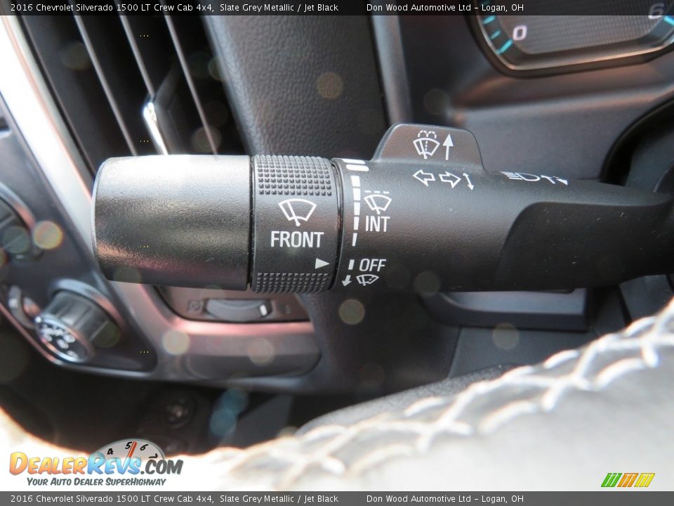 2016 Chevrolet Silverado 1500 LT Crew Cab 4x4 Slate Grey Metallic / Jet Black Photo #21