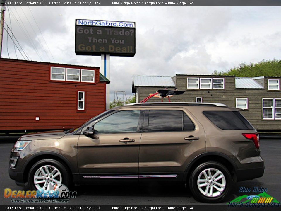 2016 Ford Explorer XLT Caribou Metallic / Ebony Black Photo #2