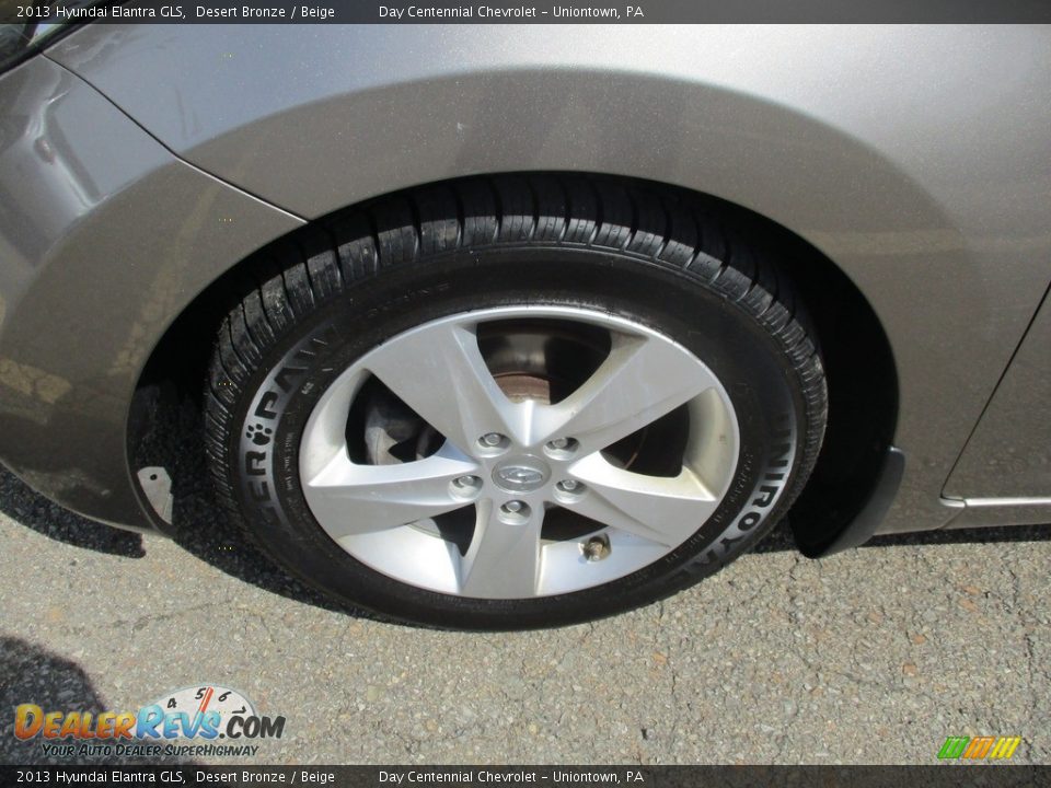 2013 Hyundai Elantra GLS Desert Bronze / Beige Photo #11