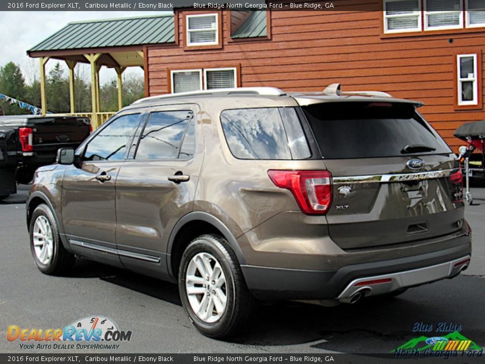 2016 Ford Explorer XLT Caribou Metallic / Ebony Black Photo #3