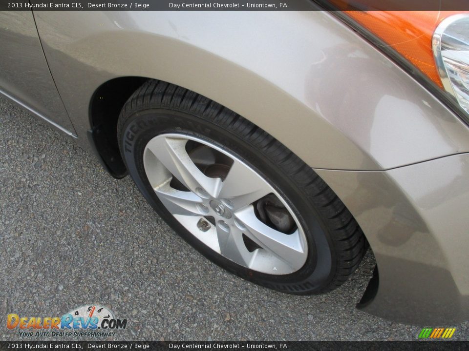 2013 Hyundai Elantra GLS Desert Bronze / Beige Photo #13