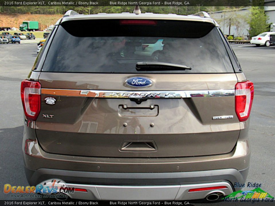 2016 Ford Explorer XLT Caribou Metallic / Ebony Black Photo #4