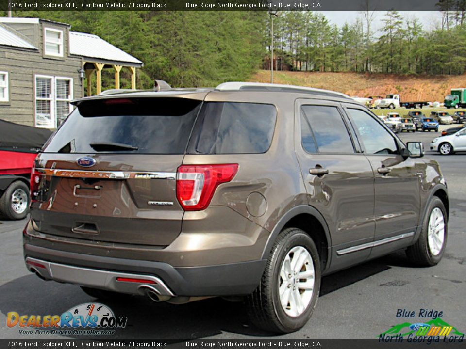 2016 Ford Explorer XLT Caribou Metallic / Ebony Black Photo #5