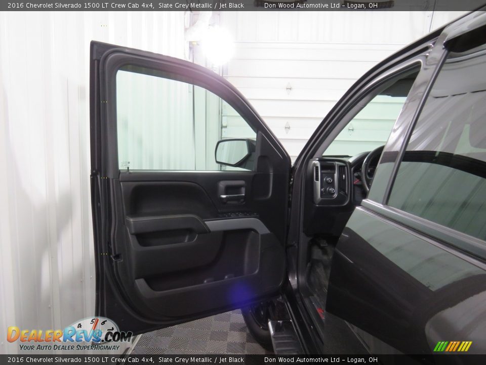 2016 Chevrolet Silverado 1500 LT Crew Cab 4x4 Slate Grey Metallic / Jet Black Photo #26