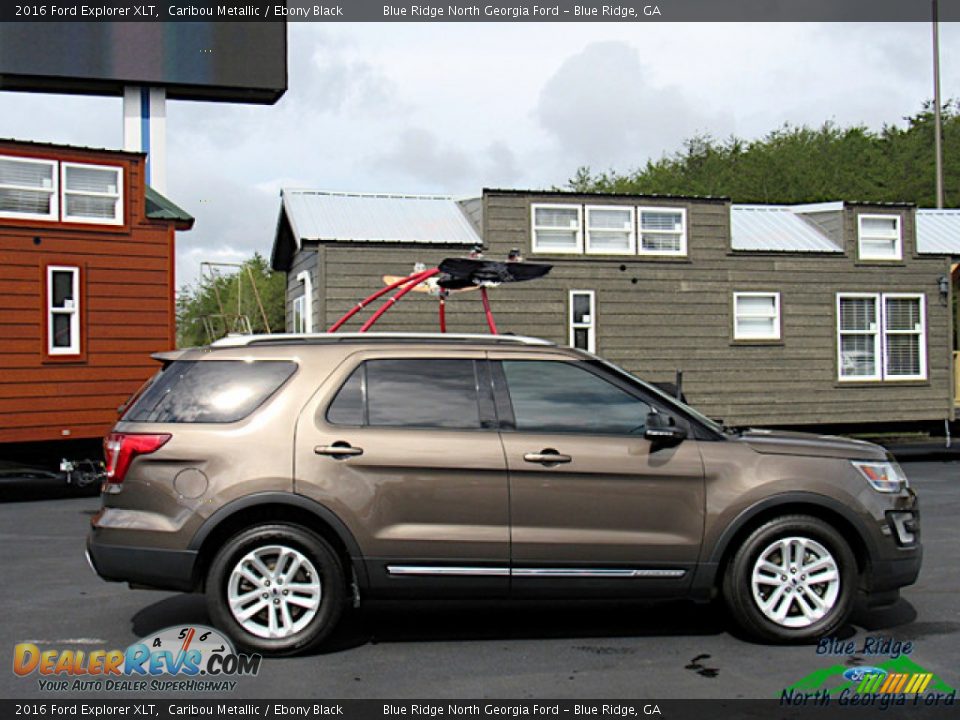 2016 Ford Explorer XLT Caribou Metallic / Ebony Black Photo #6
