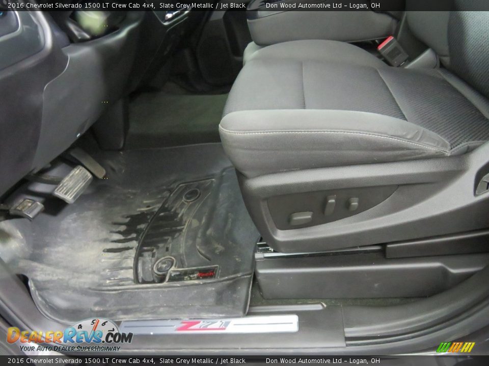 2016 Chevrolet Silverado 1500 LT Crew Cab 4x4 Slate Grey Metallic / Jet Black Photo #27